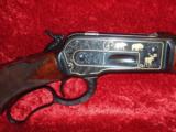 Engraved Winchester Model 1886 High Grade .45-70 Govt. Lever Action Rifle NICE WOOD!!--SALE PENDING!!! - 3 of 17