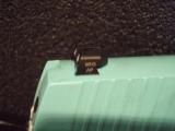 Sig Sauer P238 Pearl w/Robin Egg Blue .380 ACP pistol NEW in box #238-380-TSW - 3 of 5