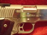 Kimber Stainless Gold Match II 1911 45acp pistol 5" bbl 2 8-round mags - 4 of 12