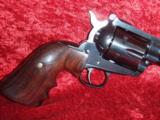 Ruger New Model Blackhawk, 6-shot revolver, .357 mag, 4.62" bbl, 3 sets of grips!!
NICE!! - 2 of 16