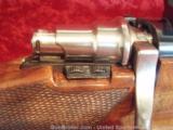 Mauser Bolt Action 6 mm Rifle, (Santa Barbara) Reinhart 3X Fancy Stock, CUSTOM!! - 2 of 21