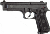 TAURUS 92 9MM 5" FS 17-SHOT BLUED CHECKERED RUBBER - 1 of 1