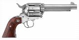 RUGER VAQUERO .357MAG 5.5" FS S/S HARDWOOD NEW IN BOX - 1 of 1