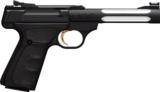 BROWNING BUCK MARK BLACK FLUTED LITE .22LR 5.5" AS 10SH MATTE BLACK
NEW IN BOX - 1 of 1