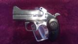 Bond Arms .410 Stainless Over/Under Handgun .45LC Rosewood - 3 of 5