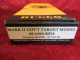 Ruger Mark II Government Target Model Pistol W/ Box and Manuals - 8 of 12