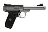 Smith & Wesson SW22 Victory 5.5 Stainless Steel W/ Threaded Barrel
New in Box - 1 of 1
