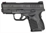 Springfield XDS 9 mm 3.3" bbl, 7+1 Black/Black 2 mags Essentials NEW #XDS9339BE - 2 of 2