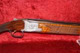 Belgium Browning Superposed DIANA Grade O/U 12 ga. 28" bbl Engraved by V. Doyen - 12 of 20