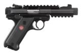 Ruger Mark IV Hunter Tactical .22LR Checkered Grips Semi Auto 10rd Threaded Barrel Black Oxide - 1 of 1