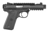 Ruger Mark IV 22/45 Tactical .22LR Checkered Grips Semi Auto 10rd Threaded Barrel Black Oxide - 1 of 1