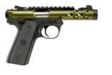 Ruger Mark IV 22/45 Lite Green Tactical .22LR Checkered Grips Semi Auto 10rd Threaded Barrel - 1 of 1