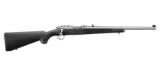 Ruger 77/357 Rotary Magazine .357 Magnum Bolt Action Rifle Black Synthetic Stock - 1 of 1