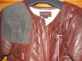 10-X Vintage Heavy Leather Shooting Jacket ---SOLD!!! - 1 of 4