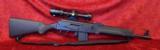 Russian Saiga AK47 .223 cal 16" barrel with Banner Wide Angle Scope - 2 of 19