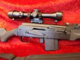 Russian Saiga AK47 .223 cal 16" barrel with Banner Wide Angle Scope - 1 of 19