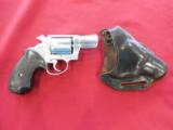 Colt Cobra .38 spl 6-shot revolver 2" barrel with leather holster - 1 of 12