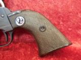 Ruger Single Six Flat Top Three Screw, 6-shot revolver .22 lr Black Grips - 7 of 14