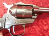 Ruger Single Six Flat Top Three Screw, 6-shot revolver .22 lr Black Grips - 4 of 14