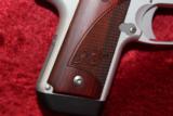 Kimber Micro 9 Two-Tone 9 mm pistol Rosewood Grips, 3 Factory Mags & Soft Case - 6 of 11