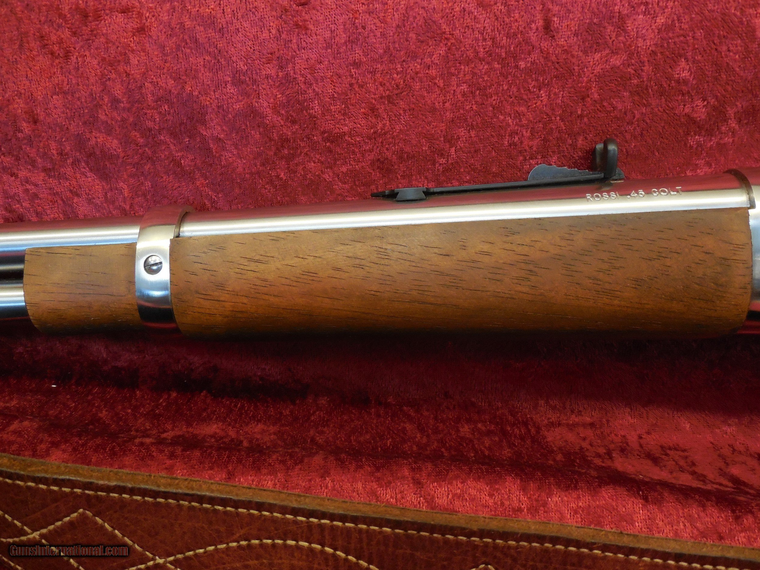 Rossi Model 92 Lever Action Rifle .45 Colt Stainless Steel 20 round barrel  w/leather sling