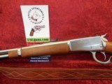 Rossi Model 92 Lever Action Rifle .45 Colt Stainless Steel 20" round barrel w/leather sling - 2 of 20