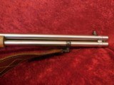 Rossi Model 92 Lever Action Rifle .45 Colt Stainless Steel 20" round barrel w/leather sling - 15 of 20