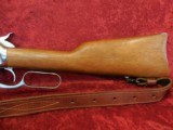 Rossi Model 92 Lever Action Rifle .45 Colt Stainless Steel 20" round barrel w/leather sling - 5 of 20
