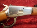 Rossi Model 92 Lever Action Rifle .45 Colt Stainless Steel 20" round barrel w/leather sling - 11 of 20