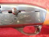 Remington 1100 Left-Hand Trap 12 ga shotgun 32" bbl 1" Simmons High Rib - 10 of 22