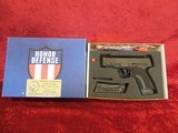 Honor Defense Honor Guard Model HG9SC semi-auto pistol 9 mm, 2 mags NEW in box!! - 1 of 6