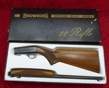 Belgium Browning 22 Take Down Rifle (Early Model) - 6 of 11