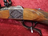 Ruger No. 1 200th year of American Liberty Rifle, .270 win, 26" bbl, Engraved Receiver & bbl w/gold scrolling--LOWER PRICE!! - 5 of 20