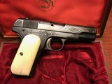 Colt 1903 Engraved Automatic pistol .32 cal with Colt Presentation Box - 1 of 4