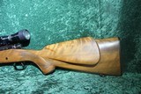 Winchester Model 70 bolt action rifle .22-250 cal rifle w/scope NICE Wood!! - 9 of 16