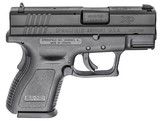 Springfield Armory XDD9801HC XD Defender Sub-Compact 9mm Luger Double 3" 13+1 Black Polymer Grip/Frame Black Melonite Slide Pistol New - 2 of 2