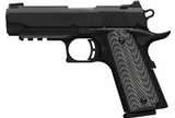 Browning BG BLK LABEL PRO COMPACT 1911 .380ACP FNS 8SH W/RAIL BLK G10 Pistol New - 1 of 2