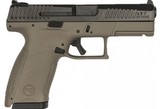 CZ 91521 P-10 C FDE 9mm Luger Double 4.02" 15+1 Flat Dark Earth Interchangeable Backstrap Grip Black Nitride Slide Pistol New - 1 of 1