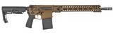 Patriot Ordnance Factory Revolution Semi-Automatic 308 Winchester/7.62 NATO 16.5" 20+1 6-Position MFT BMS Minimalist Black Stk Bronze Rifle New - 1 of 1
