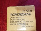 Varmint HE .17 Winchester Super Magnum 25 Grain
#S17W25 (500 count) - 4 of 4