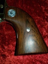 Colt Wyoming Diamond Jubilee Commemorative Model Frontier Scout SA .22 lr w/ wood case - 5 of 12