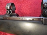 Ruger Model 77 bolt action .243 rifle 23" barrel Custom Stock - 4 of 15