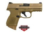 FN America FNS-9C NMS Pistol 9MM, 17+1 & 12+1 , 3.6" - 1 of 1