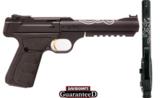 Browning Buck Mark Black Lite UFX Single Action Pistol, 22LR - 1 of 1