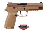New Sig Sauer P320 M17 Semi-Automatic Pistol, 9MM - 1 of 1