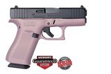 New Apollo Custom Glock 43X Pink Champagne Elite Black Semi-Automatic Pistol, 9MM - 1 of 1