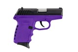 New SCCY Firearms CPX-2-CB Purple Semi-Automatic Pistol!, 9MM - 1 of 1