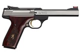 New Browning Buck Mark Black Medallion Semi-Automatic Pistol, .22 Long Rifle - 1 of 1