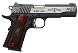 New Browning Black Label Medallion Engraved 1911-380 Semi-Automatic Pistol, .380ACP - 1 of 1