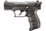 New Walther Arms P22Q Double/Single Action Pistol, 22 LR - 1 of 1